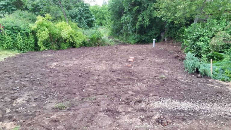 Installation of septic tanks