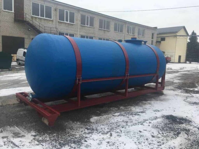 Hook lift frame tank trailers